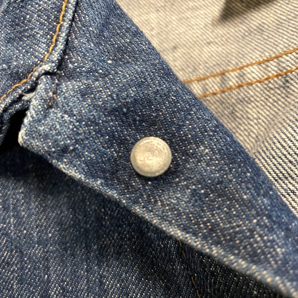 70s Levi's 71205-0217 デニムジャケット インディゴ染 濃紺 ロング丈 (