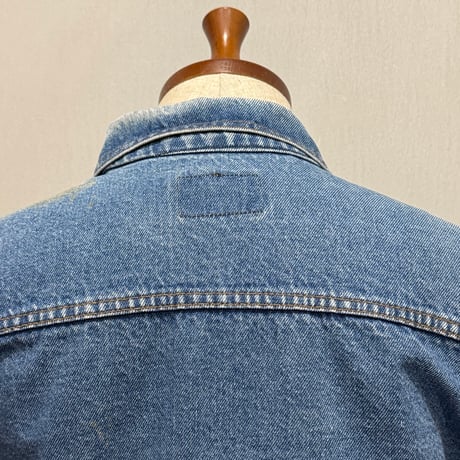 70s～　Plain Pockets　J.C.Penney　デニムジャケット　カスタムペイント　USA製　(S5326)