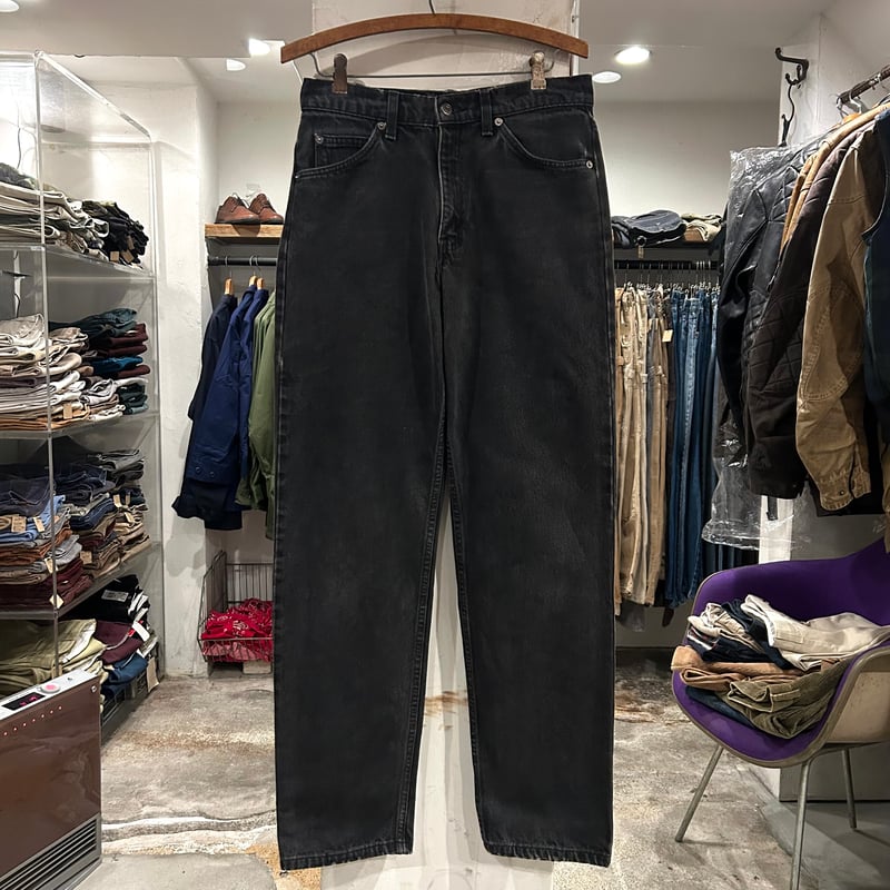 90s Levi's 550 4159 リーバイス ブラックデニムパンツ 30×31 ½ 90s Levi's 550 4159 リーバイス ブラックデニムパンツ 30×31 ½