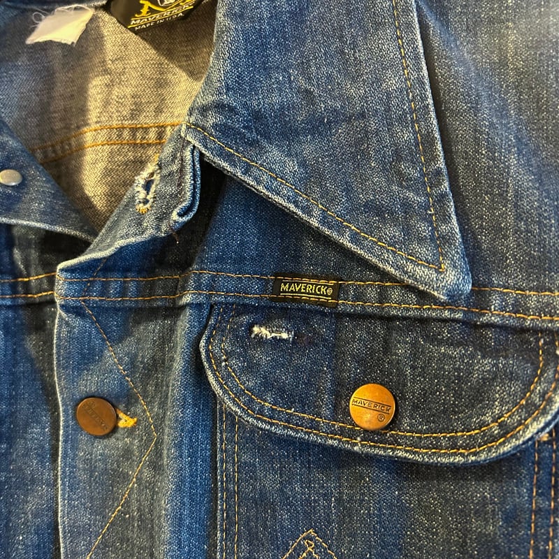 70s Maverick 3J02MJ デニムジャケット マーベリック Size 38 USA 70s Maverick 3J02MJ デニムジャケット マーベリック Size 38 USA