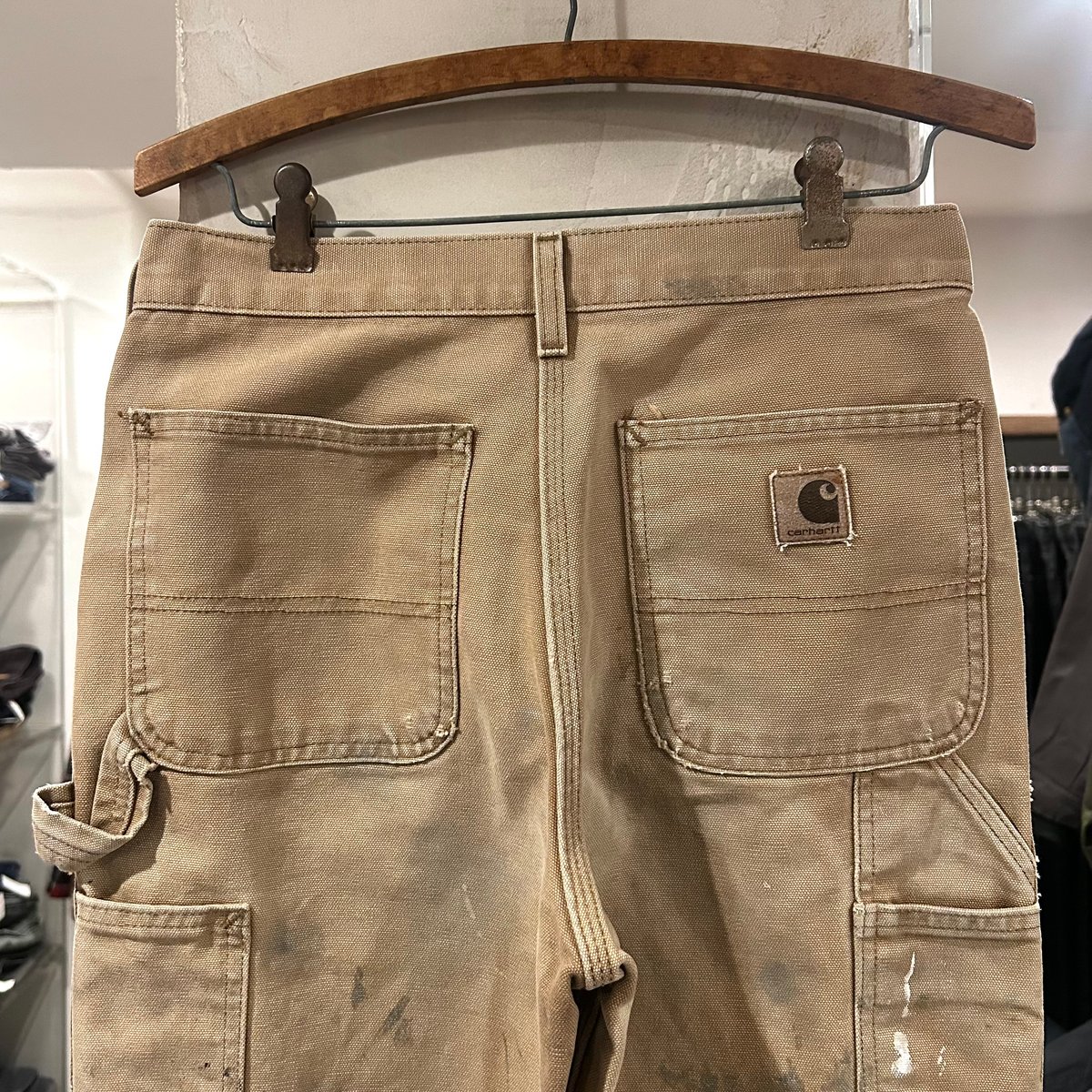carhartt ダック地 ペインターパンツ カーハート ブラウン