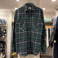 60s~ FIVE BROTHER L/S ネルシャツ ヴィンテージネル USA製 Size