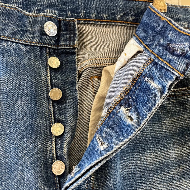 Levi's  年代 リーバイス  ボタン裏 ナイロンフットボタン