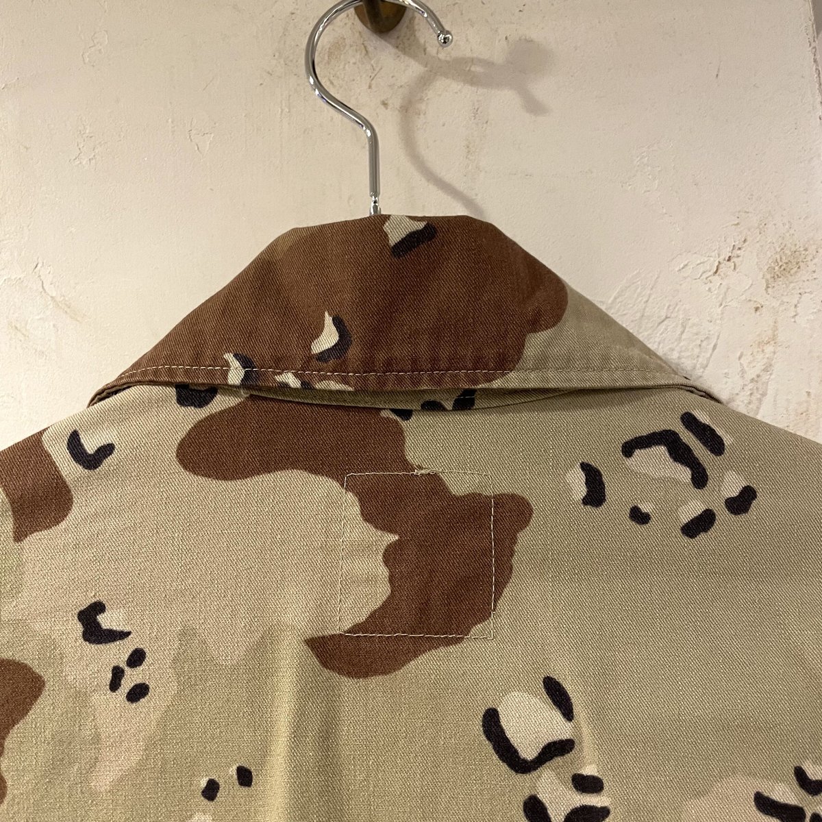 90s US ARMY 6C デザートカモ柄 BDUジャケット チョコチップ 90s US ARMY 6C デザートカモ柄 BDUジャケット チョコチップ