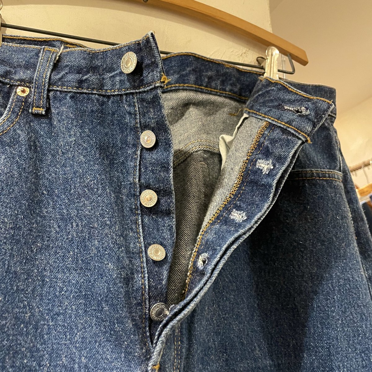 80s Levi's 501 リーバイス デニムパンツ USA製 1989年 濃紺デニム (S