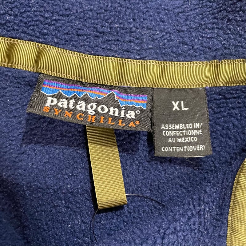patagonia 90s シンチラスナップT XLサイズ 紺 パタゴニア patagonia 90s シンチラスナップT XLサイズ 紺 パタゴニア