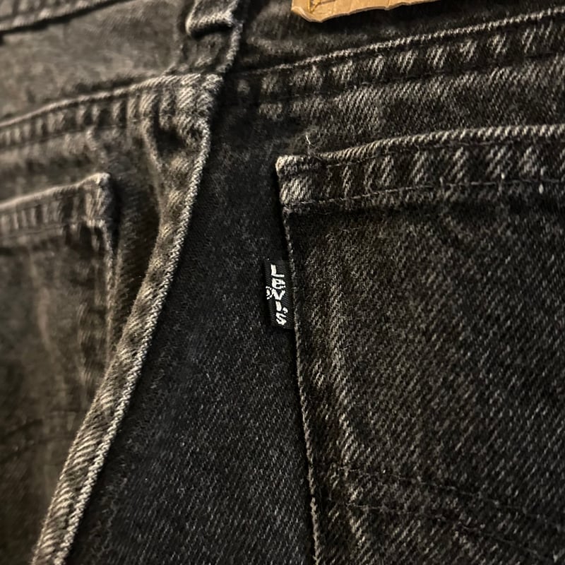 90s Levi's 40550 4159 リーバイス ブラックデニムパンツ 31×31 US