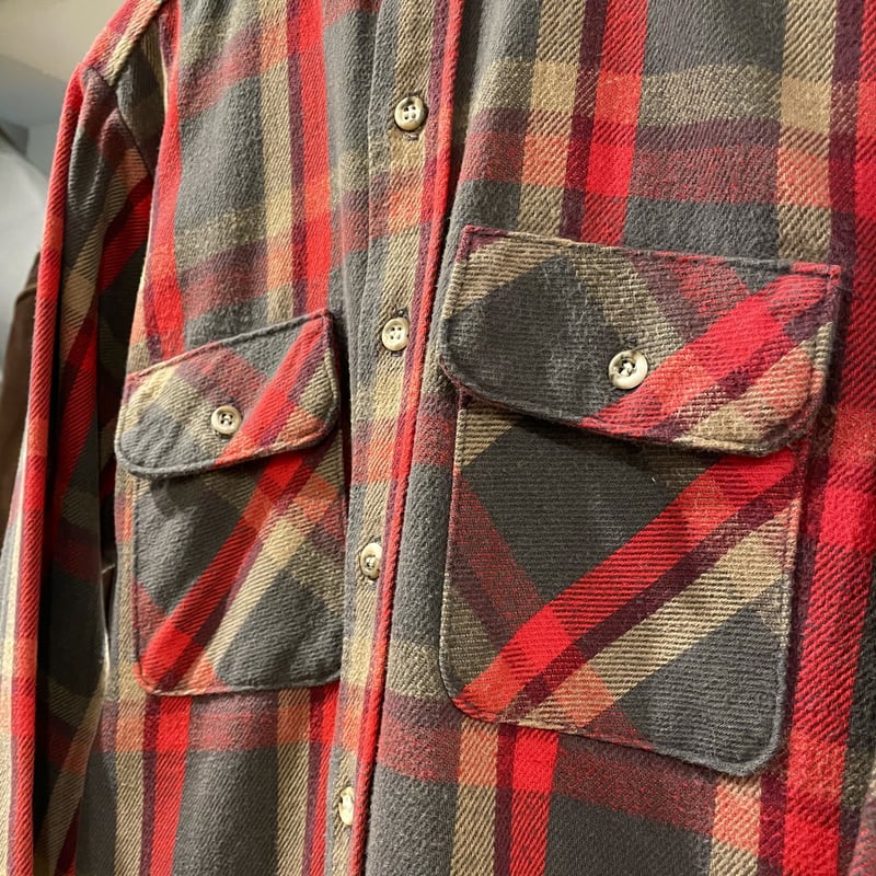 FIVE BROTHER 80s USA製 チェック柄 フランネルシャツ ファイブ