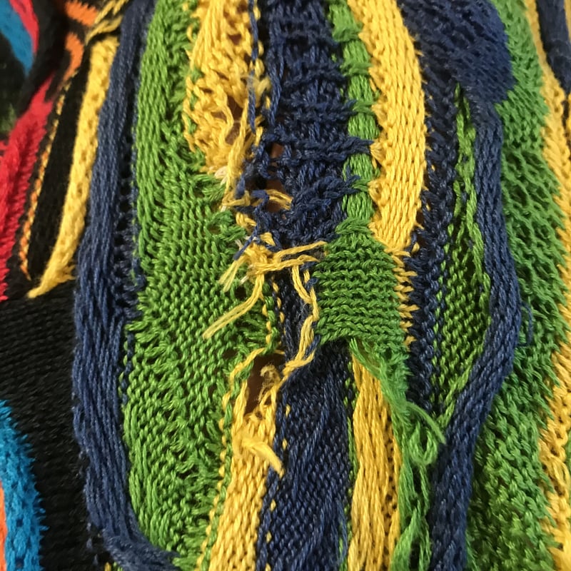COOGI 3Dニット Vネックセーター マルチカラー クージー | DUFF COOGI 3Dニット Vネックセーター マルチカラー クージー | DUFF
