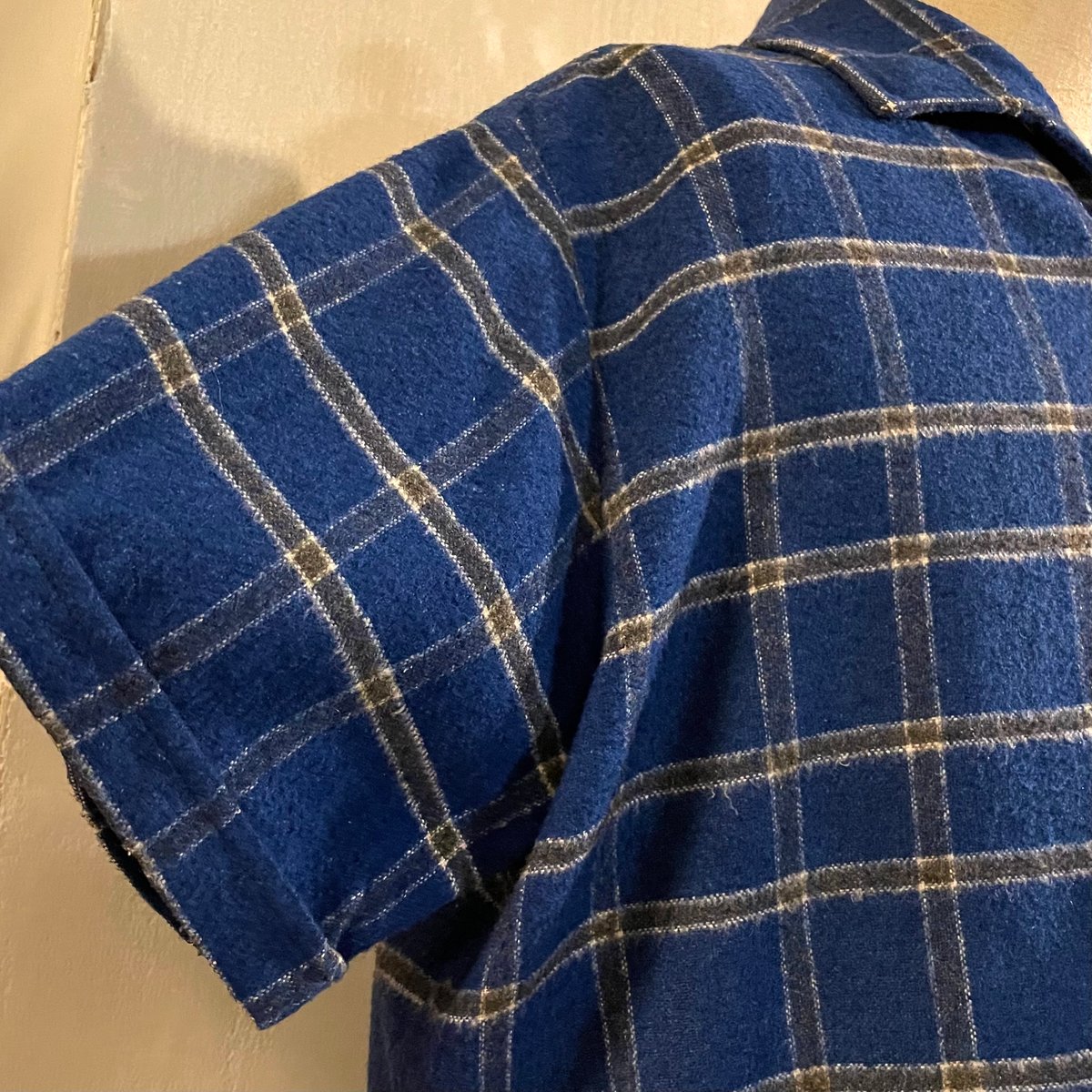 60s SIRGUY Vintage Wool S/S Shirt ウールシャツ Size M