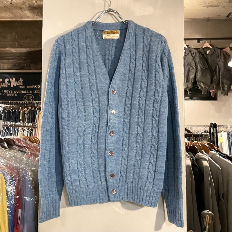 60s Jantzen Vintage Wool Cardigan ウールカーディガン USA...