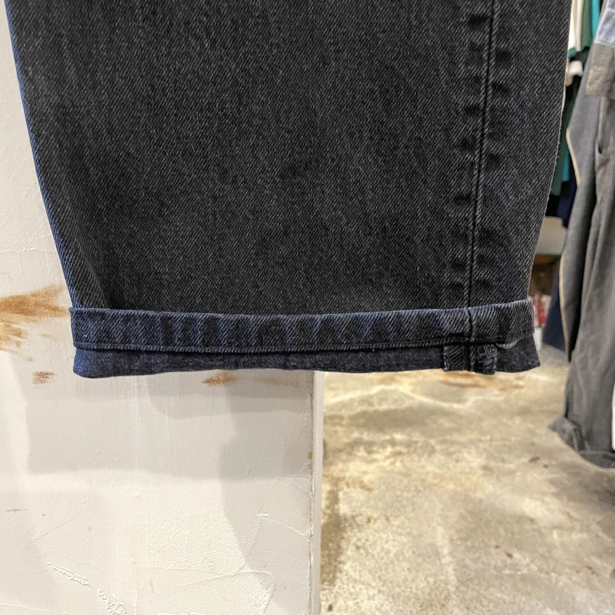 Levi's 501 00s リーバイス501 ブラックデニムパンツ 後染め Levi's 501 00s リーバイス501 ブラックデニムパンツ 後染め