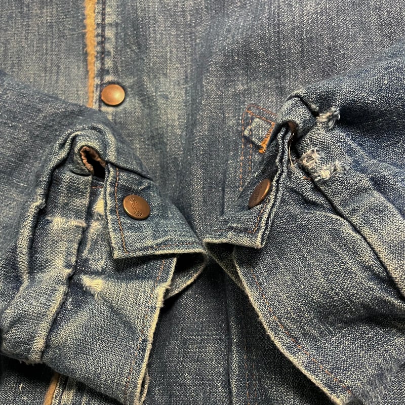 70s Wrangler 227MJL ボア デニムジャケット USA製 Size 46 ラン