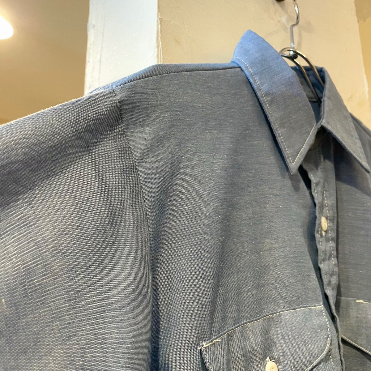OSH KOSH chambray shirt シャンブレーシャツ オシュコシュ 70s