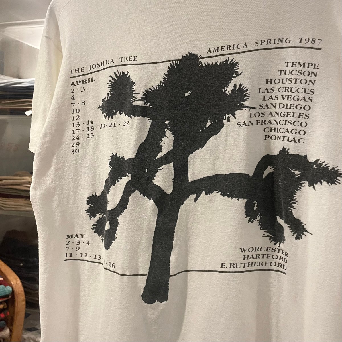 80s SCREEN STARS S/S バンドTシャツ U2 USA製 Size XL ユー