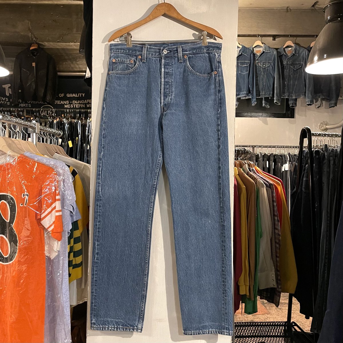 90s Levi's 501 0115 リーバイス デニムパンツ 32×32 USA製 ボタン