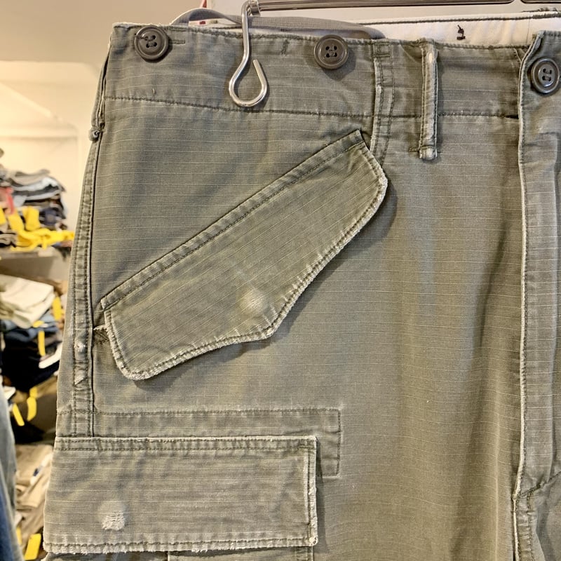 W34 ★ RRL USA製 カットオフ デニム ハーフパンツ ケミカルウォッシュ カットオフ デニムハーフパンツ - 古着屋