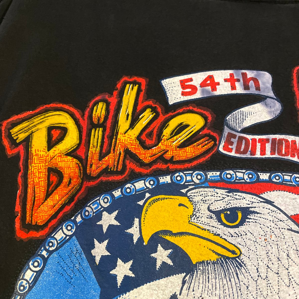 90s FIELDS S/S バイクTシャツ USA製 BIKE WEEK DAYTONA B