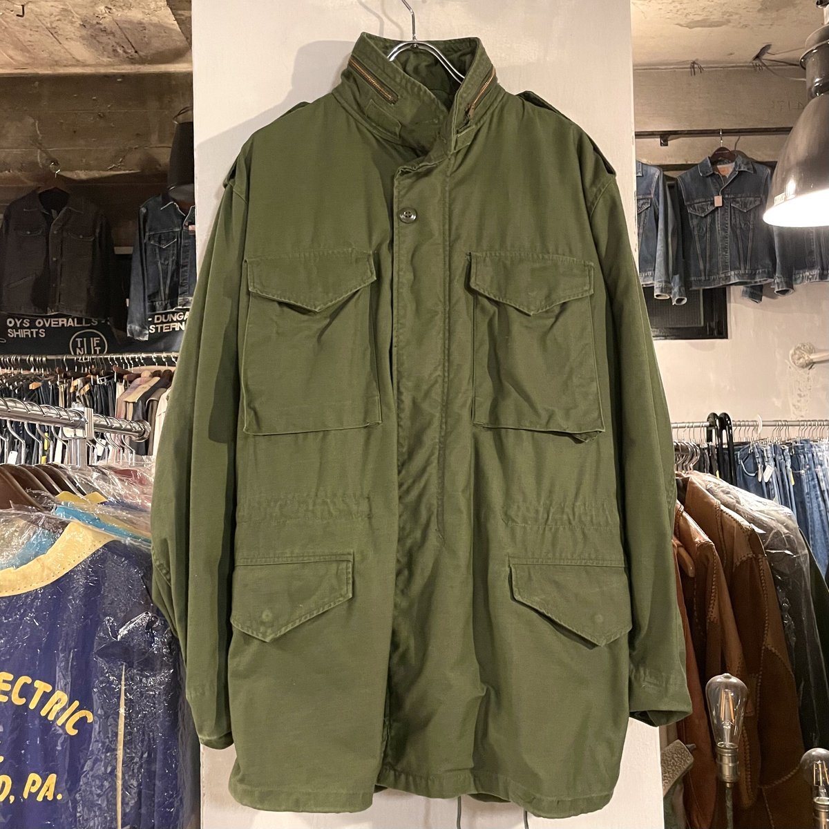 80s US ARMY M-65 Field Jacket 3rdタイプ ブラスジップ フィー