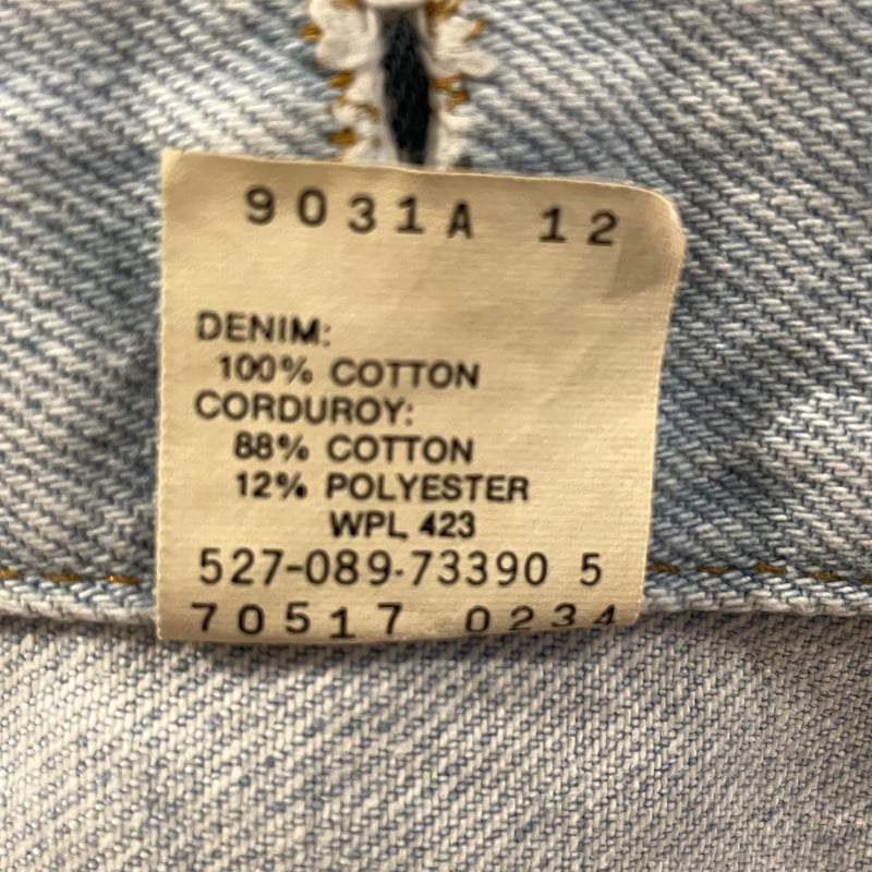90s Levi's 70517-0234 リーバイス デニムジャケット 襟 90s Levi's 70517-0234 リーバイス デニムジャケット 襟