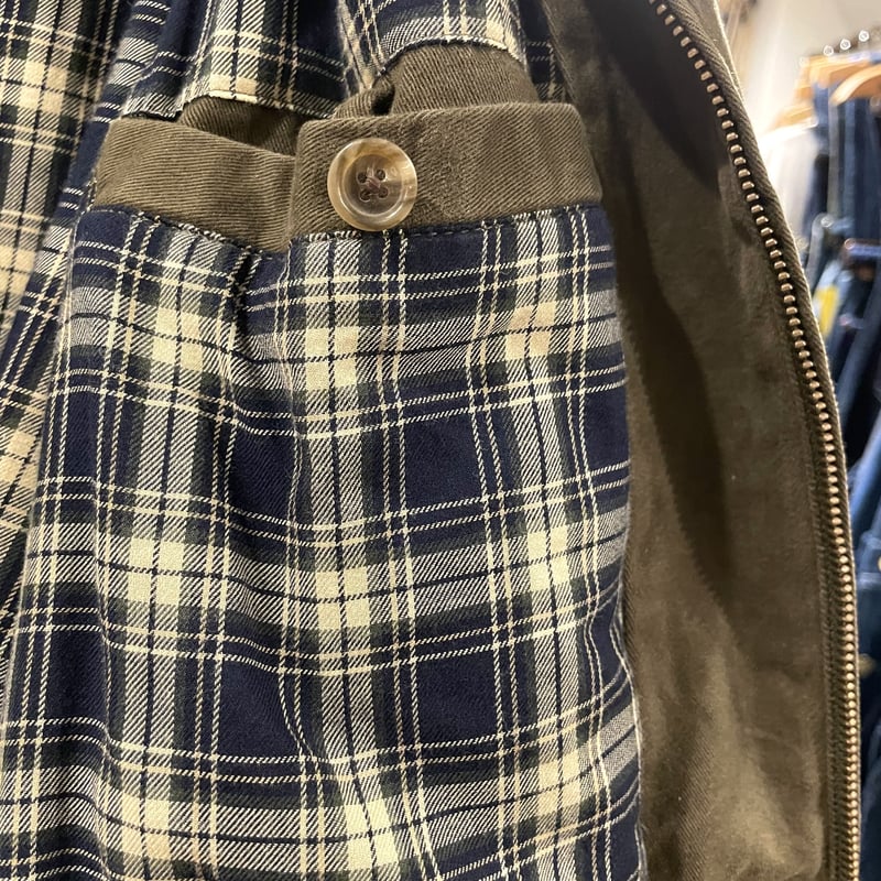 POLO by Ralph Lauren スウィングトップ 襟コーデュロイ ダーク POLO by Ralph Lauren スウィングトップ 襟コーデュロイ ダーク