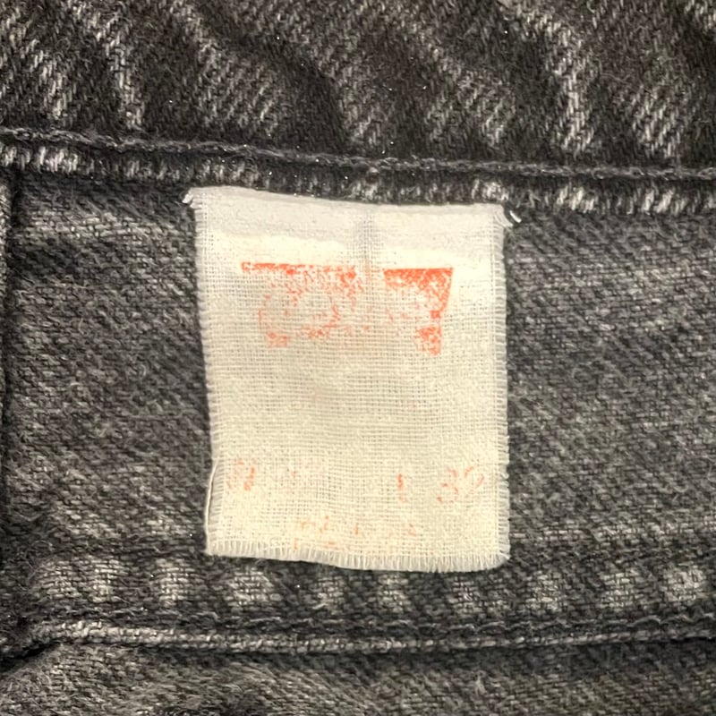 90s Levi's 550 4159 リーバイス ブラックデニムパンツ 31×32 (S43