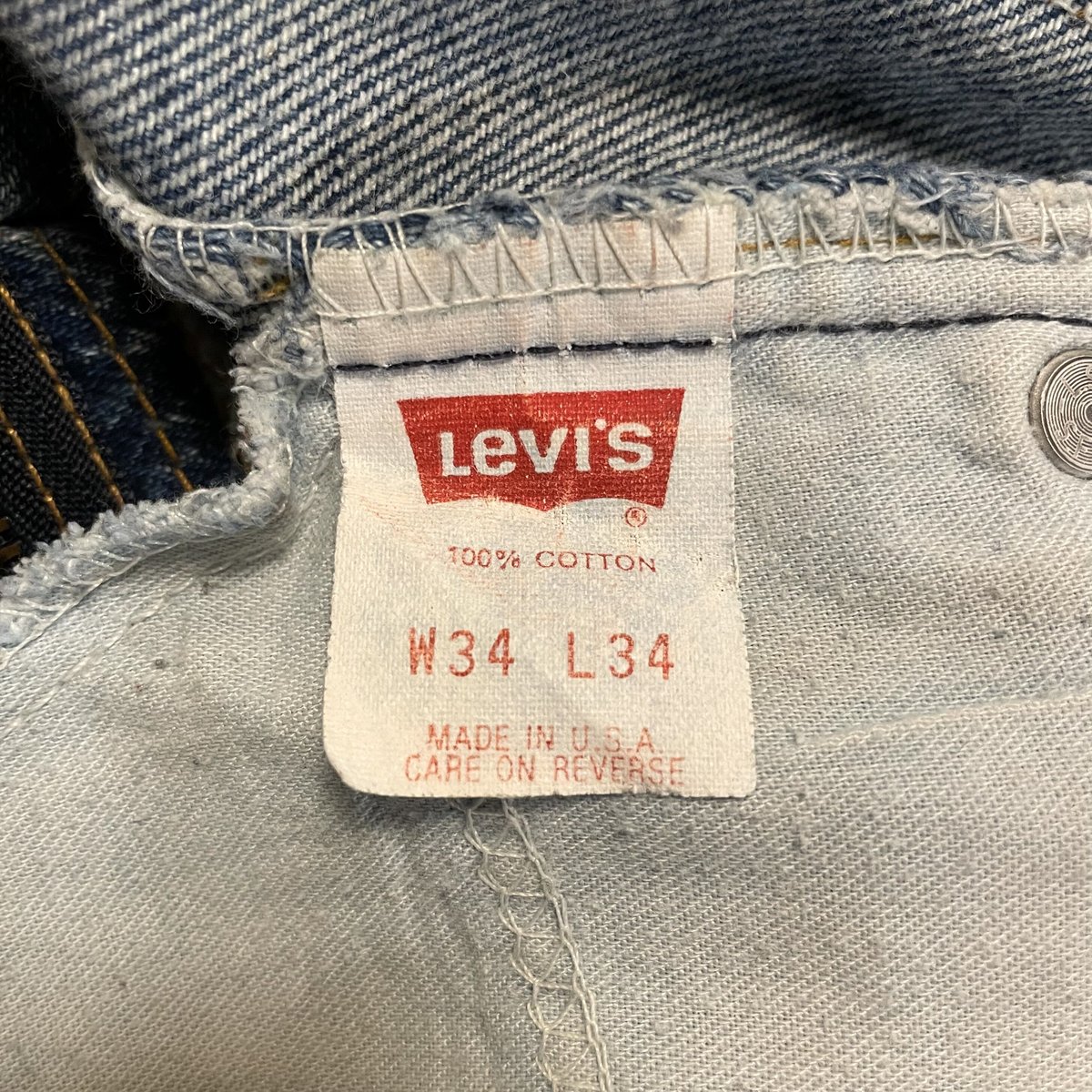 【Levi’s】517 90s USA製 34×33 ブーツカット フレア 90's~00's Levi's 517 Bootcut Denim Pants USA製 W30.5 90年代