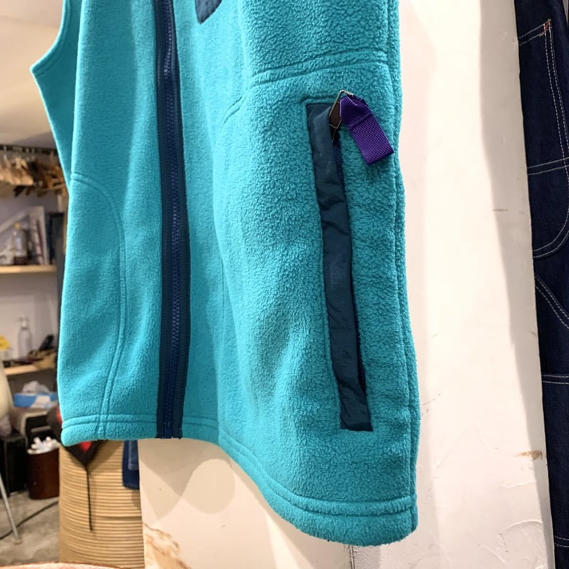 patagonia カーステンス フリースベスト エメラルドグリーン 