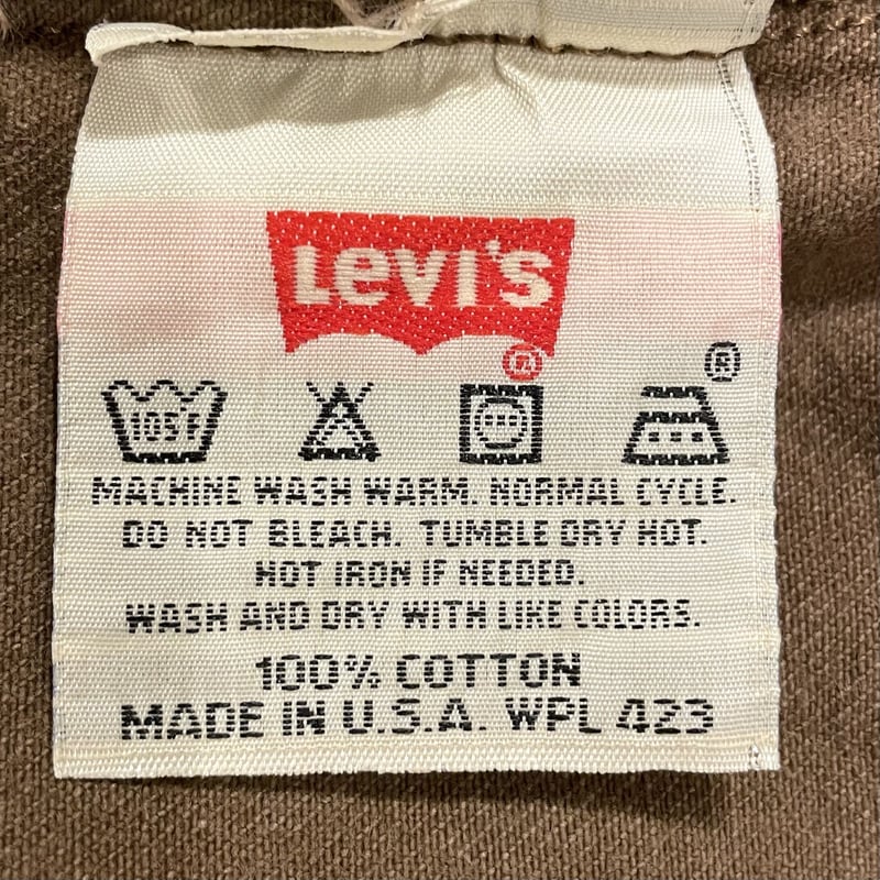Levi's 501 90年代 リーバイス501 後染めカラーデニム ブラウン