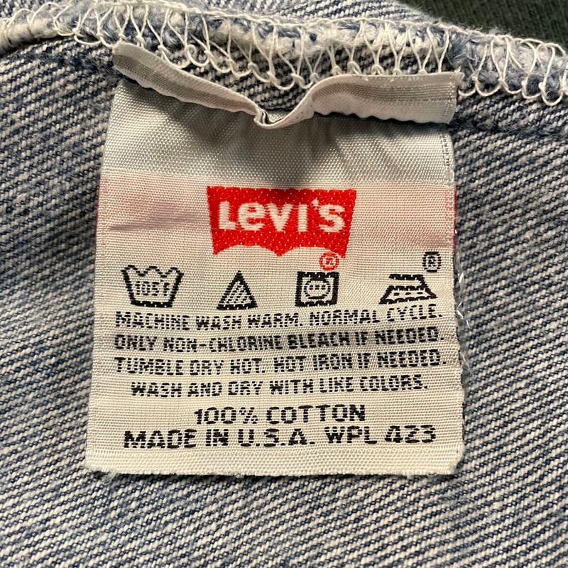 90s Levi's 501 リーバイス デニムパンツ 33×33 USA製 ボタン裏 90s Levi's 501 リーバイス デニムパンツ 33×33 USA製 ボタン裏