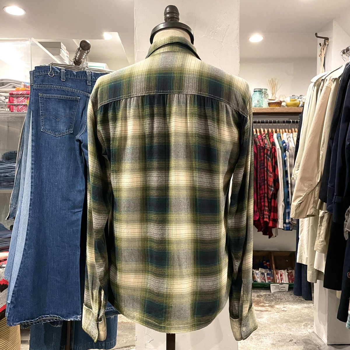TOWNCRAFT PENNEYS 60s 船タグ ヴィンテージ レーヨンシャツ TOWNCRAFT PENNEYS 60s 船タグ ヴィンテージ レーヨンシャツ