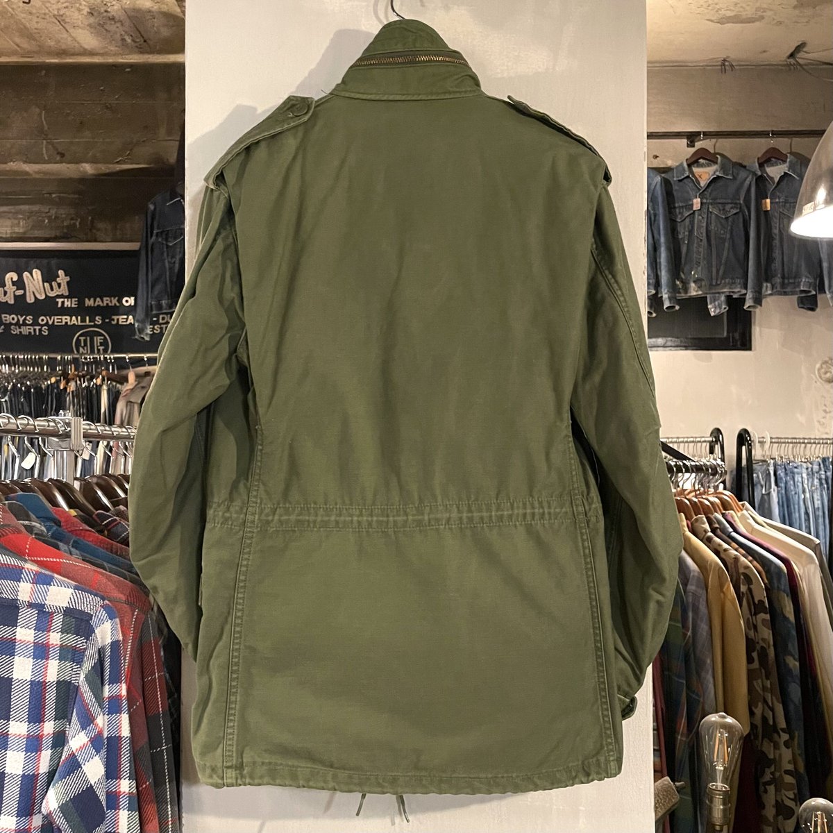 80s US ARMY M-65 Field Jacket 3rdタイプ ブラスジップ S-R 80s US ARMY M-65 Field Jacket 3rdタイプ ブラスジップ S-R