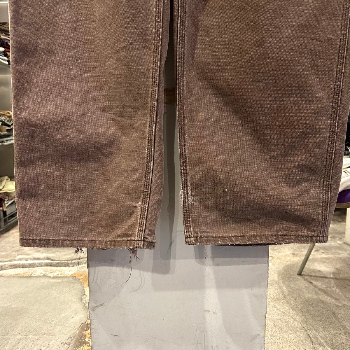 【美品】AtLast&Co. ダック地 ワークパンツ ブラウン 32 美品】AtLast&Co. ダック地 ワークパンツ ブラウン 32 - メルカリ