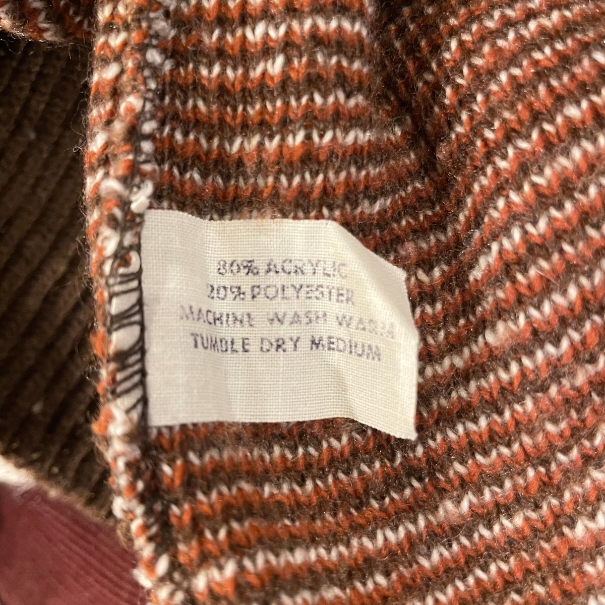 KENNINGTON 70s USA製 ビンテージミッキー スキー柄セーター