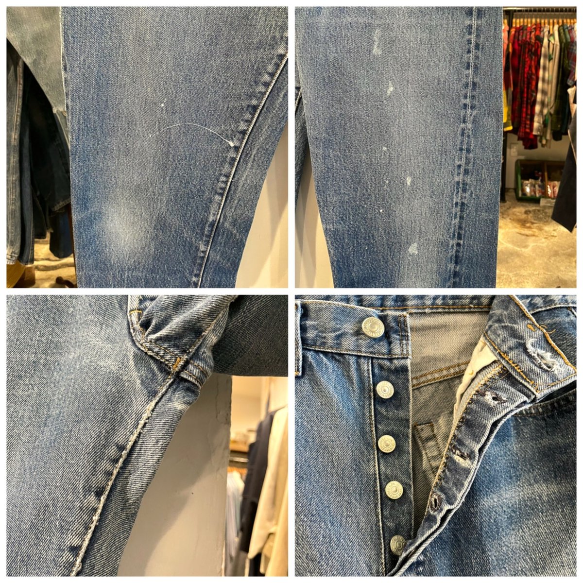 Levi's 501 80年代 リーバイス501 red line 赤耳 1982年 (S08 Levi's 501 80年代 リーバイス501 red line 赤耳 1982年 (S08