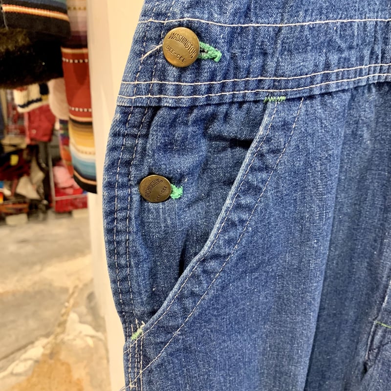 Lee　60's　デニムオーバーオール　ヴィンテージ　USA製 Lee VINTAGE 60's LEE JELT DENIM OVERALL Made in USA