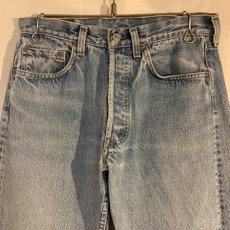 80s Levi's 501 リーバイス 黒カン 裾 チェーンステッチ USA製