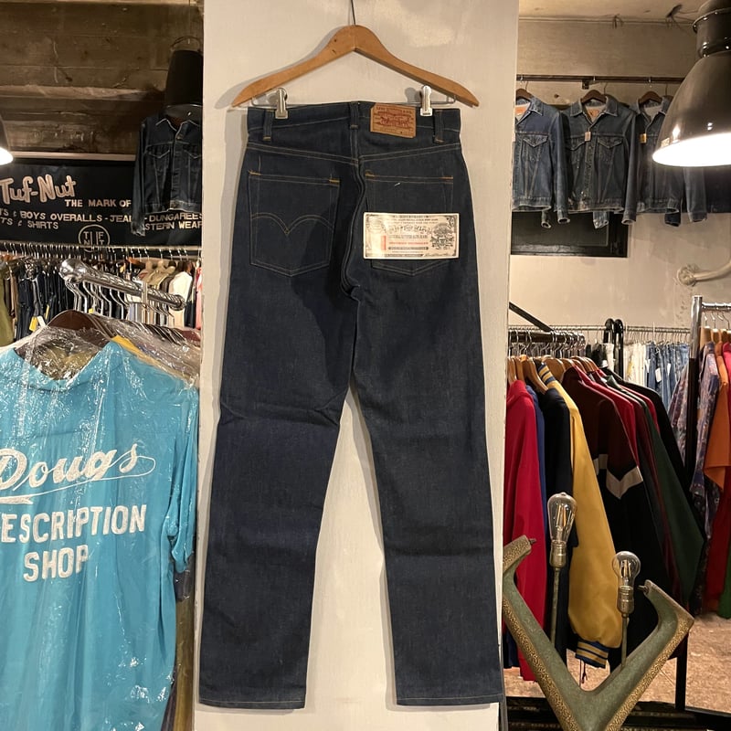 Levi's 505-0217 81年　USA製　内股シングル　色残り強　工場8 80s Levi's 505 0217 デニムパンツ 31×30 黒カン 内股シングル