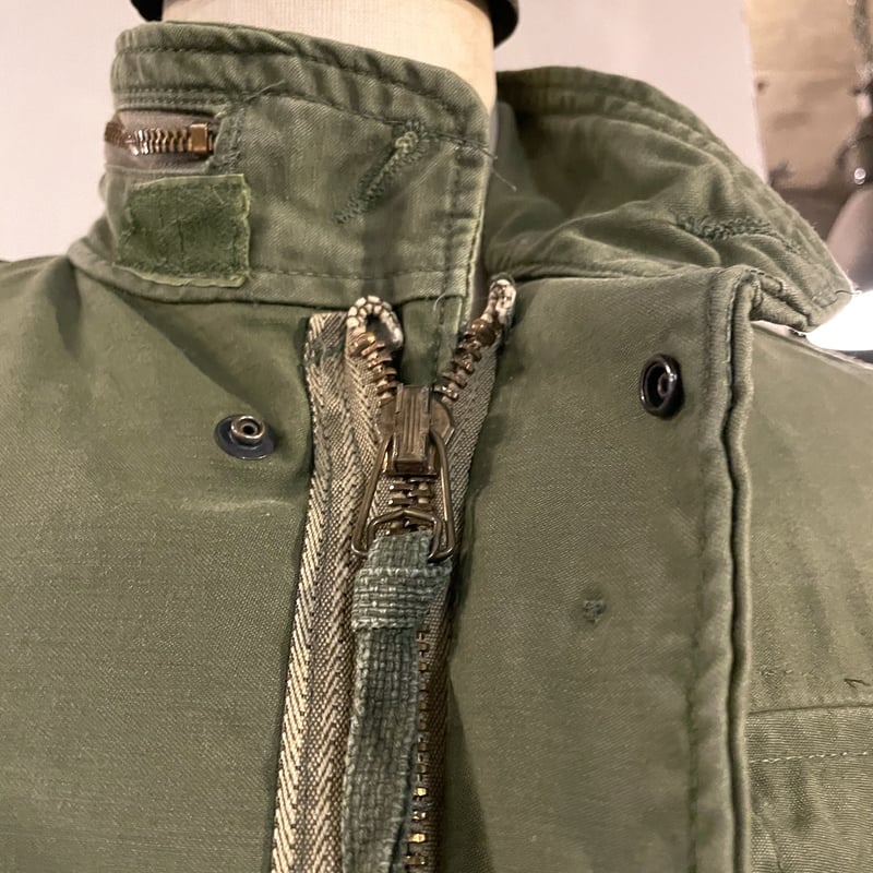 80s US ARMY M-65 Field Jacket 3rdタイプ ブラスジップ フィー
