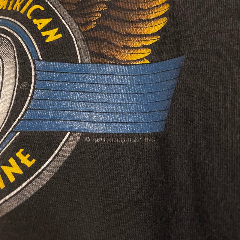 90s HARLEY-DAVIDSON S/S Tシャツ ハーレーT サンダー USA製 Si