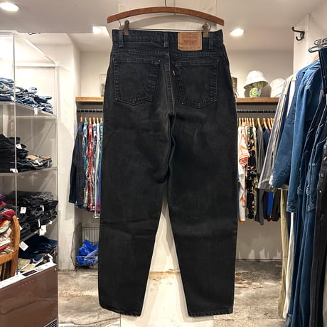 Levi's 560　リーバイス　ブラックデニムパンツ　29×29　USA製　(S5416)