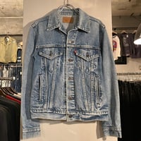 80s　Levi’s 70506 デニムジャケット　USA製　Size 42　4ポケ　リーバイス　1985年　(S4685)
