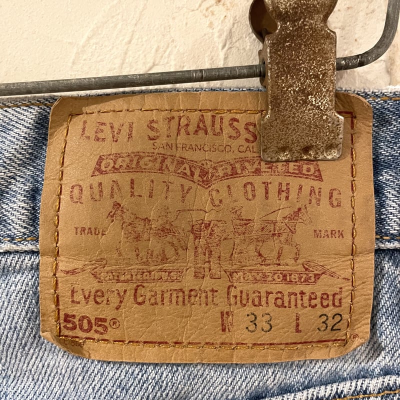 Levi's 505 90年代 リーバイス505 ボタン裏511 デニムパンツ USA製 19