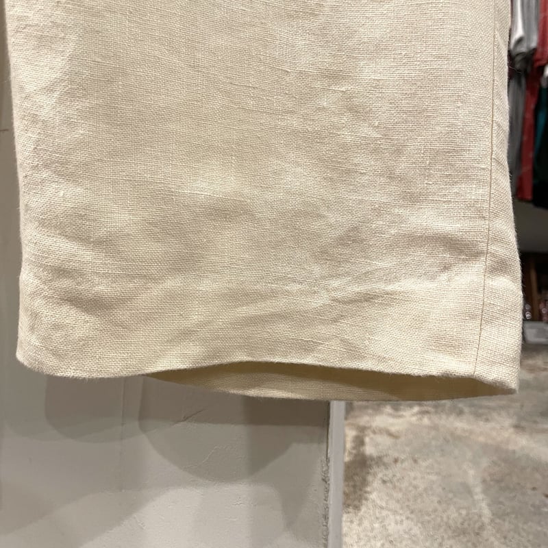 POLO by Ralph Lauren リネン ワイドパンツ 生成り linen ラルフロー