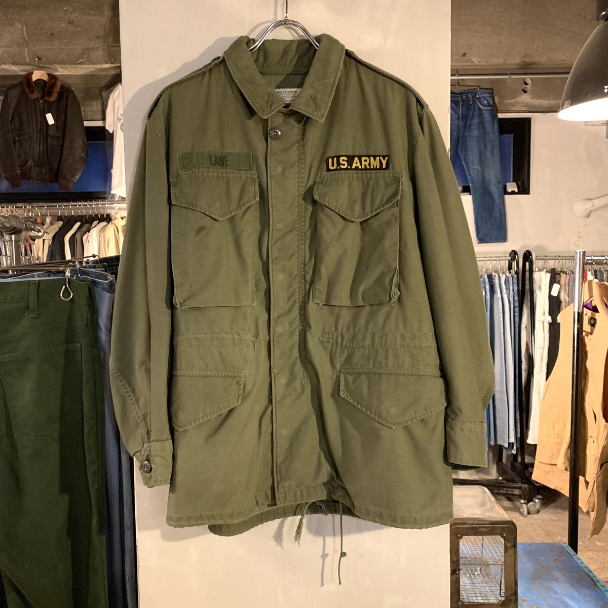 60s US ARMY M-51 FIELD JACKET 後期型 フィールドジャケット OG...