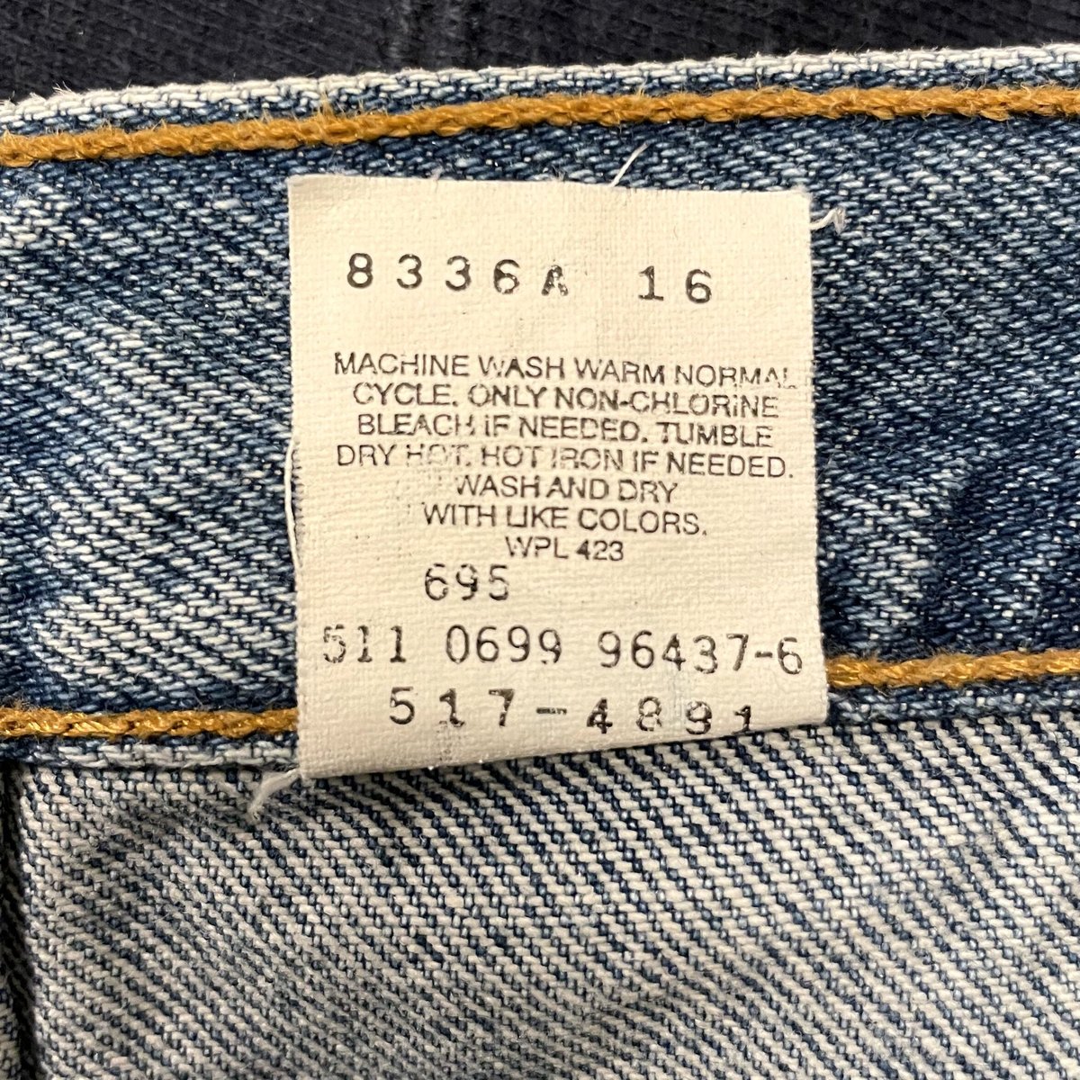 90s Levi's 517 リーバイス ブーツカット デニム 34×30 USA製 90s Levi's 517 リーバイス ブーツカット デニム 34×30 USA製
