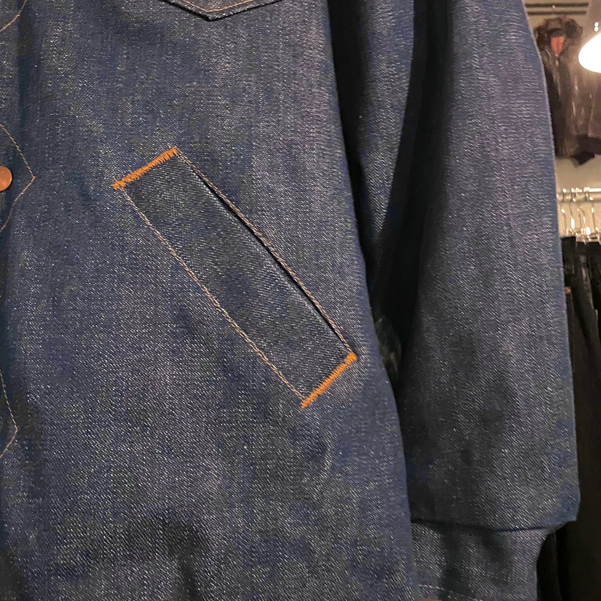 70s WRANGLER WRANGE COAT DEAD STOCK ランチコート USA製