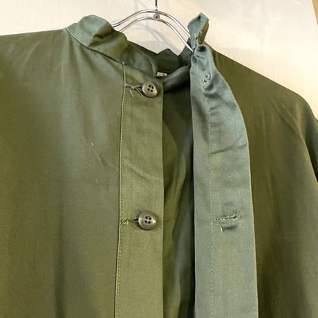 70s　CHEMICAL PROTECTIVE LINER SHIRT　ケミカルプロテクティブ　ライナーシャツ　DEAD STOCK　1976年　ミリタリーシャツ　(S2550)