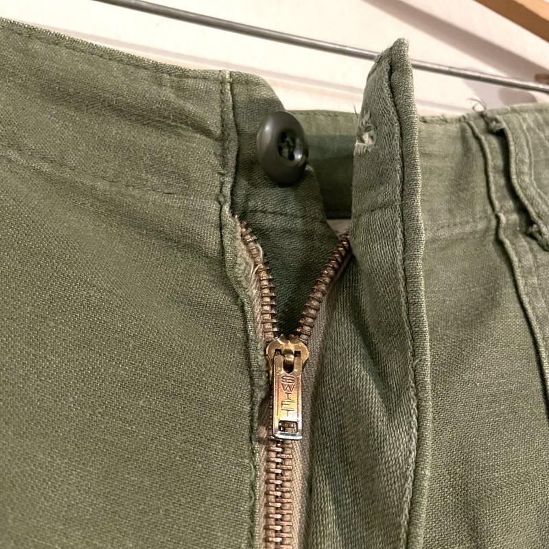 70s US ARMY ベイカーパンツ 28×31 SWIFT ZIP OG107 COTTO 70s US ARMY ベイカーパンツ 28×31 SWIFT ZIP OG107 COTTO