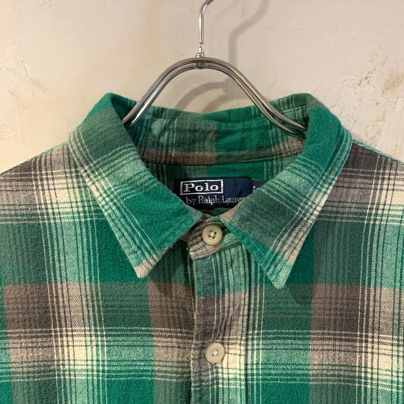 Polo by Ralph Lauren L/Sチェックネルシャツ ラルフローレン Polo by Ralph Lauren L/Sチェックネルシャツ ラルフローレン